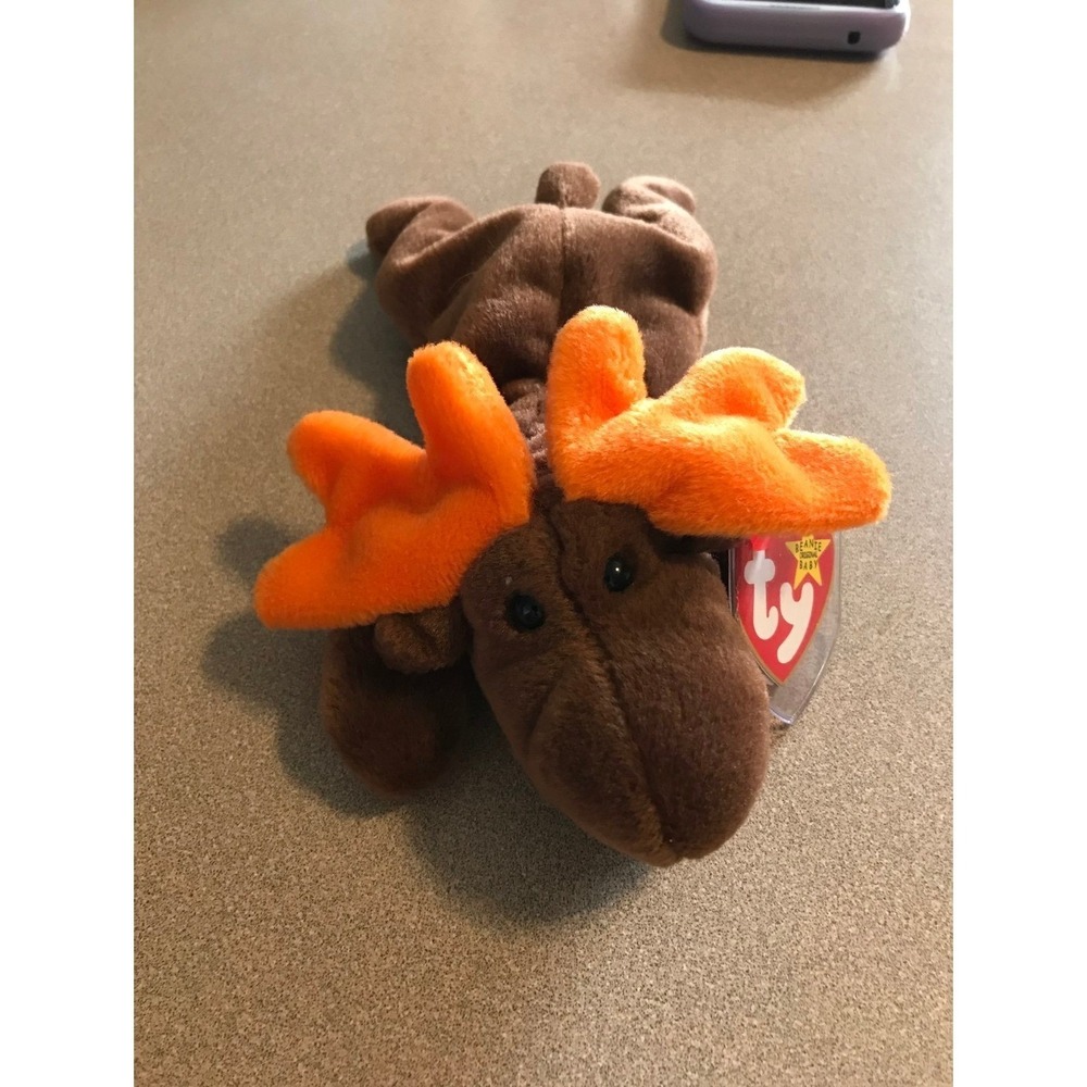 Ty Beanie Babies chocolate moose